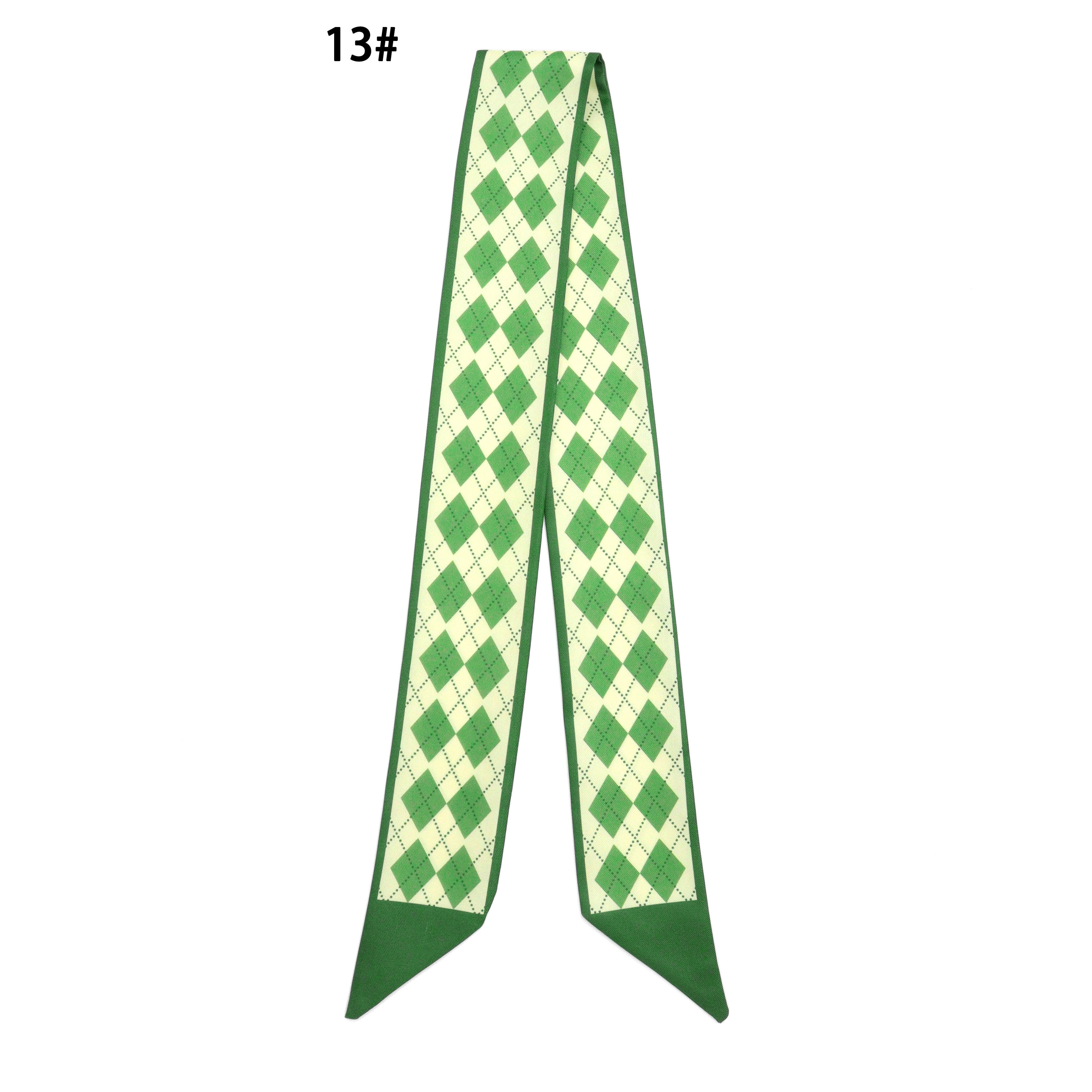 31 Asssorted colors Narrow scarf for scarf necklace making, hair&bag scarves accessories, EF806S