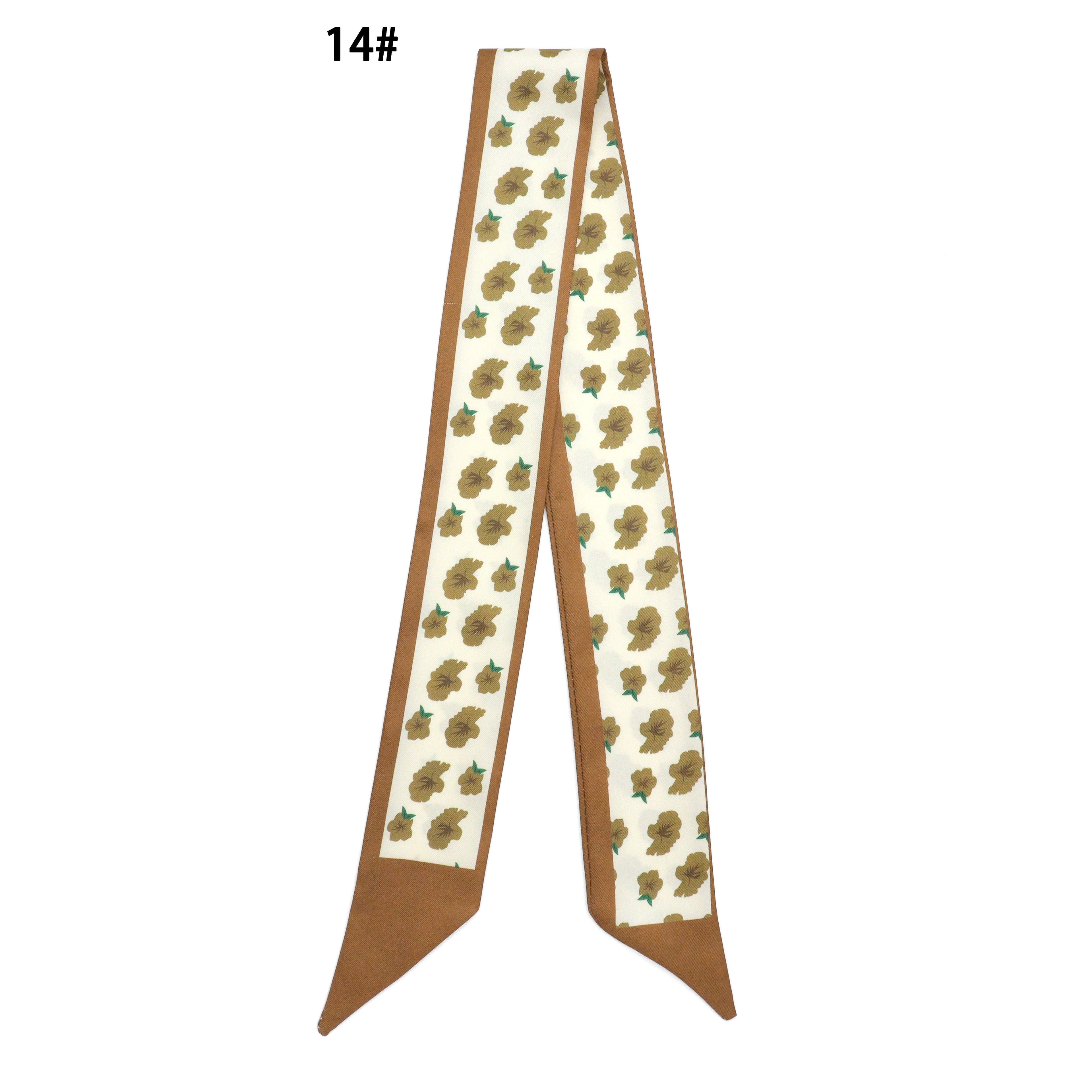 31 Asssorted colors Narrow scarf for scarf necklace making, hair&bag scarves accessories, EF806S