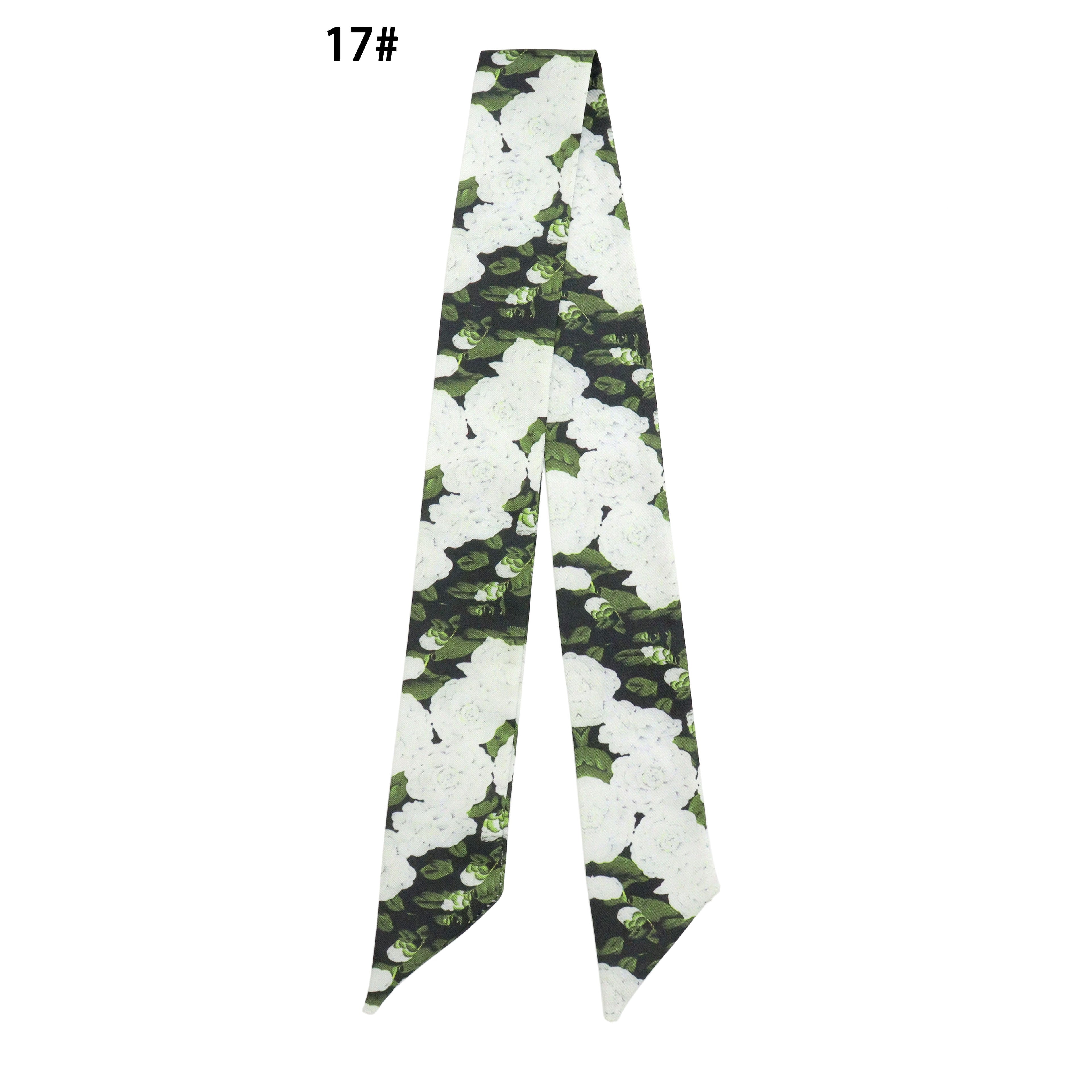 31 Asssorted colors Narrow scarf for scarf necklace making, hair&bag scarves accessories, EF806S