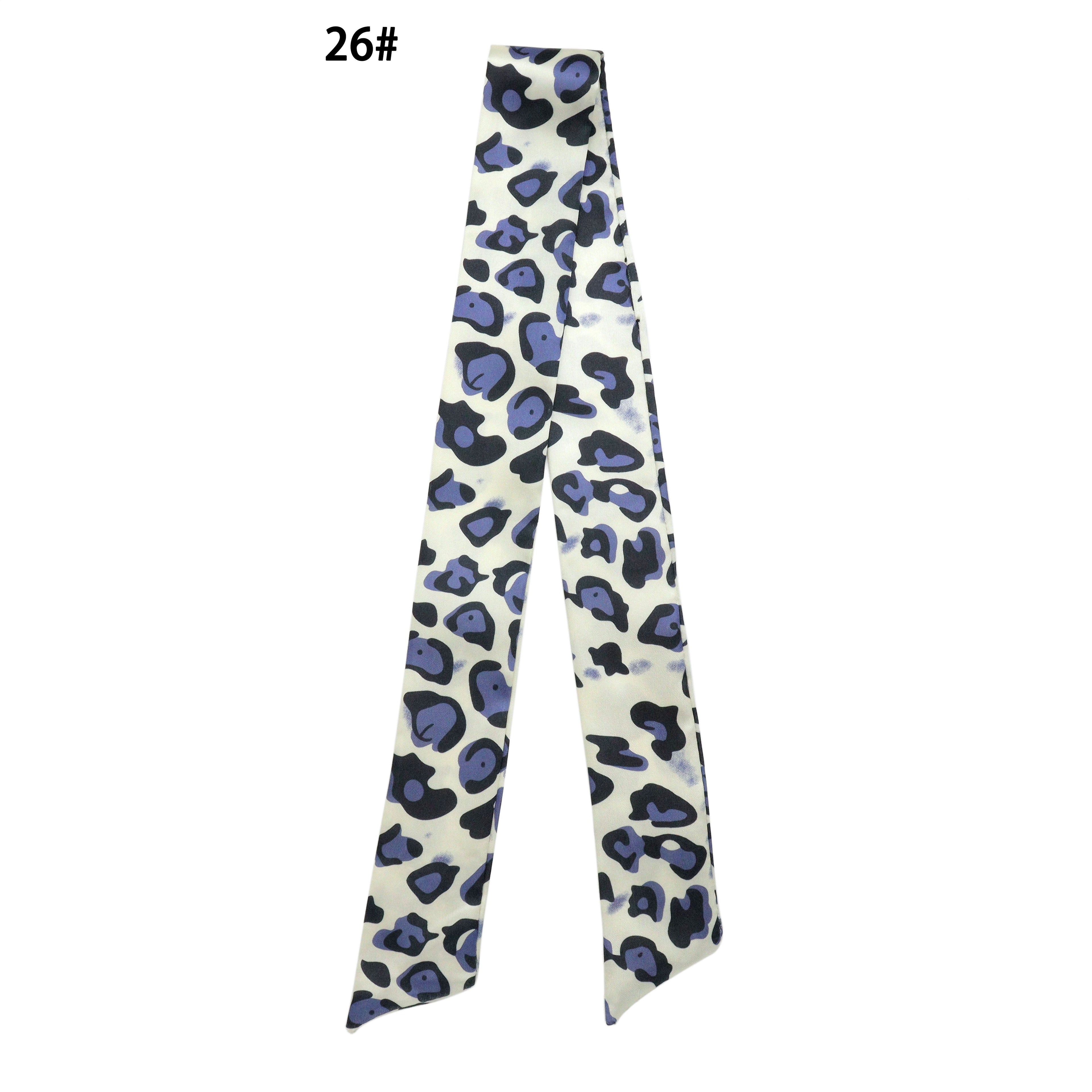 31 Asssorted colors Narrow scarf for scarf necklace making, hair&bag scarves accessories, EF806S