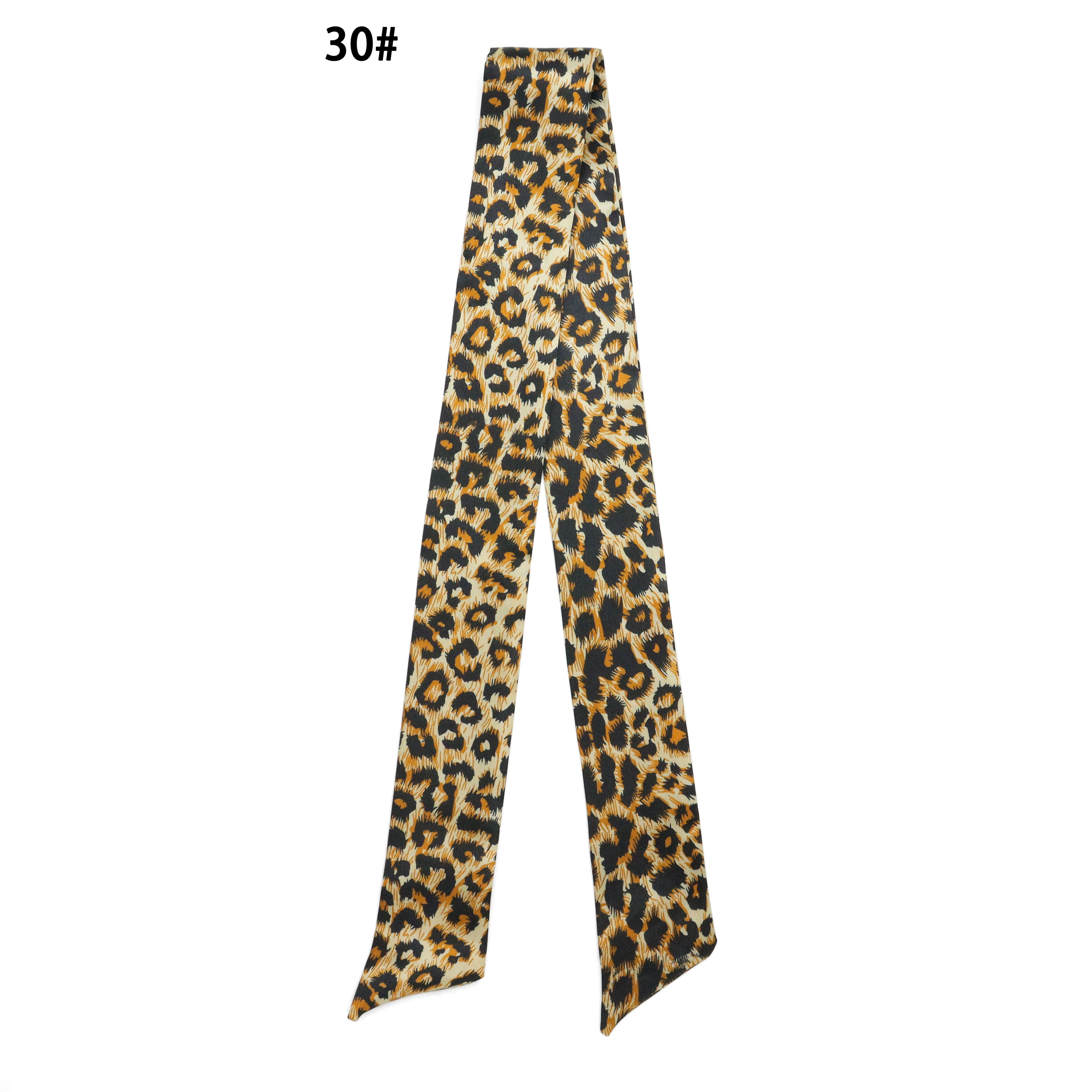 31 Asssorted colors Narrow scarf for scarf necklace making, hair&bag scarves accessories, EF806S