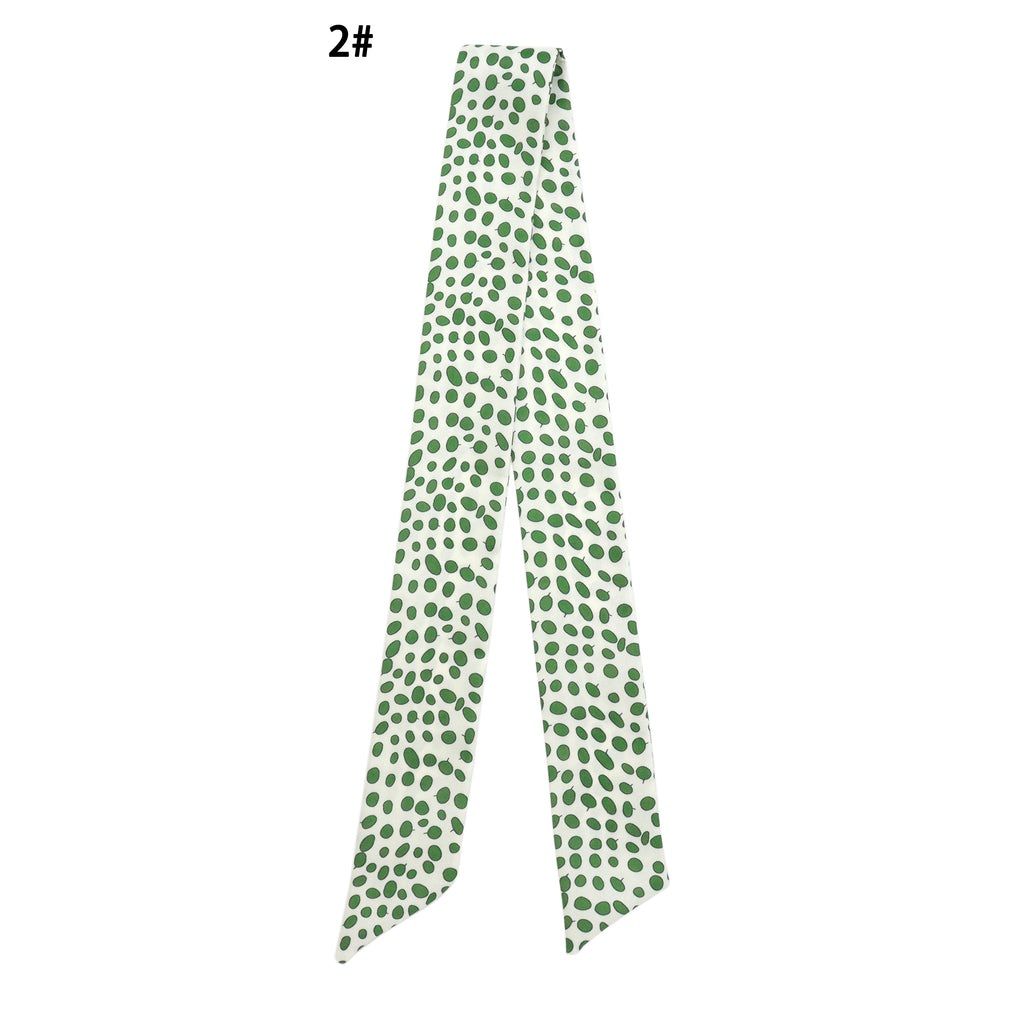 15 Asssorted colors Narrow scarf for scarf necklace making, hair&bag scarves accessories, EF824s