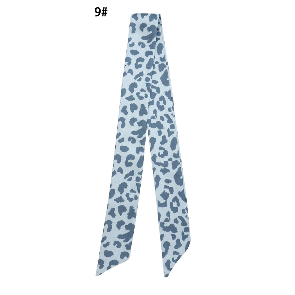 15 Asssorted colors Narrow scarf for scarf necklace making, hair&bag scarves accessories, EF824s