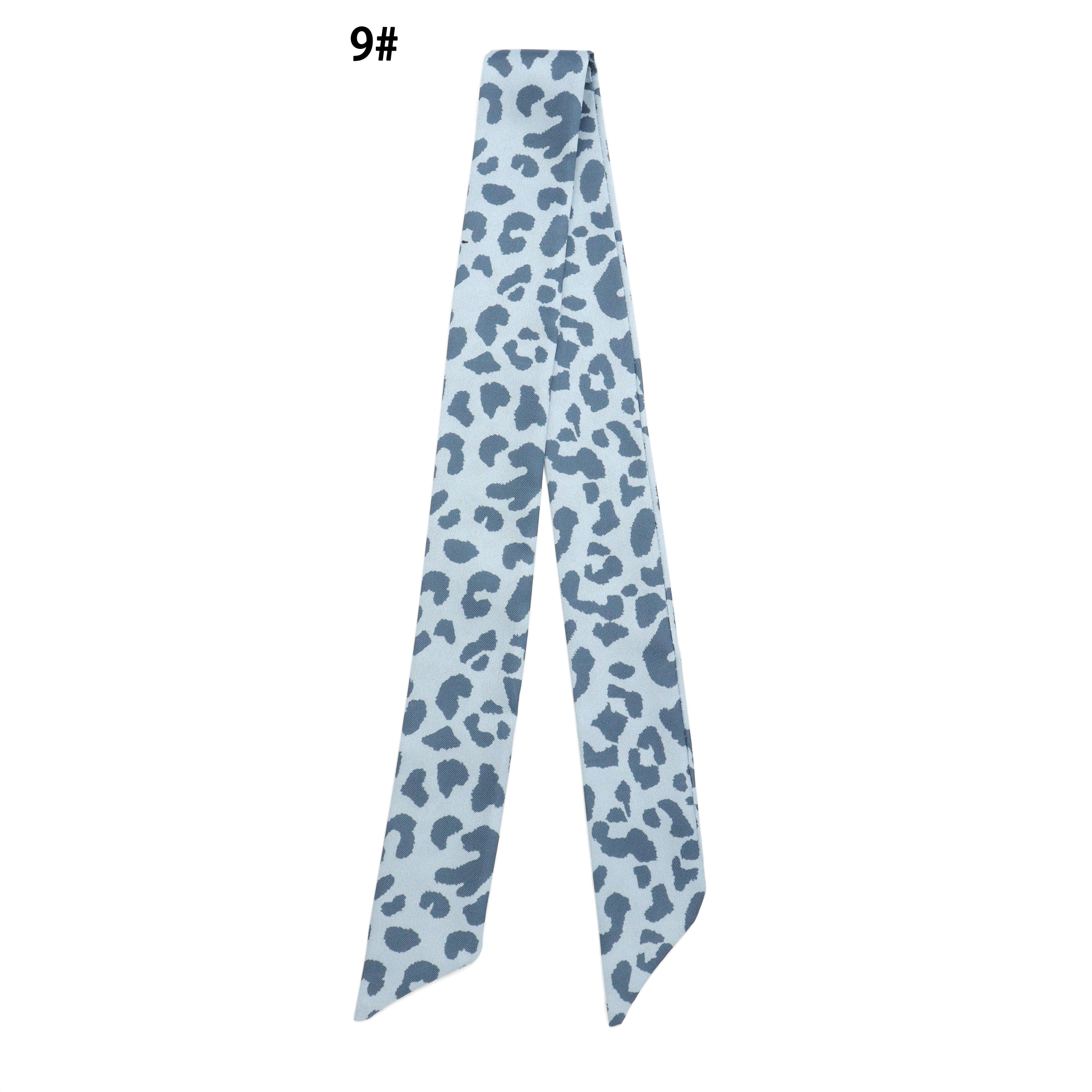 15 Asssorted colors Narrow scarf for scarf necklace making, hair&bag scarves accessories, EF824s