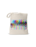 Colorful Palm Tree Tote Bag, College Student Gift, Mother's Day Gift, Christmas Gift